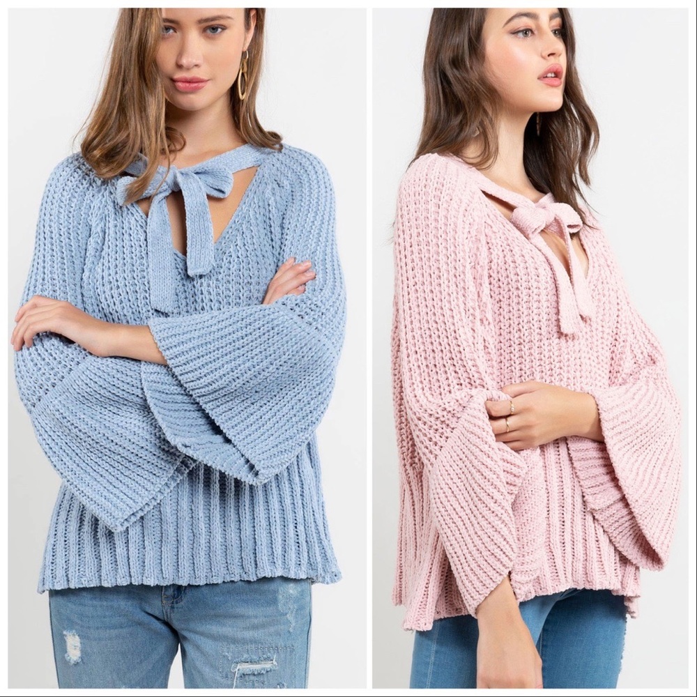 Canyon Rose Big Bell & Bow Sweater - Picture 7 of 9